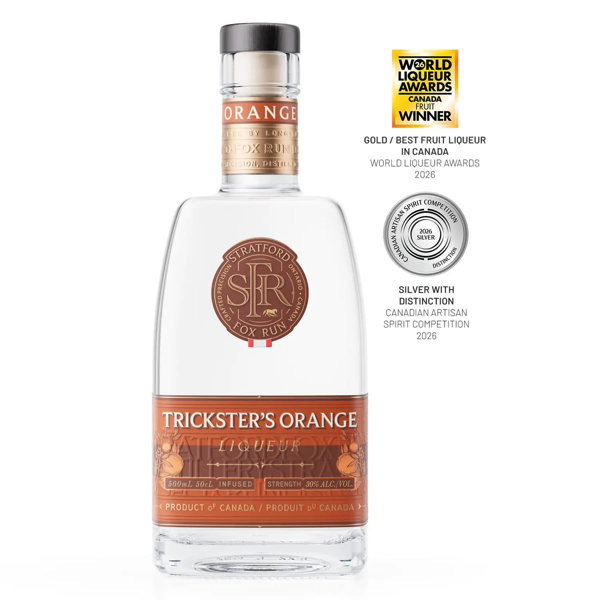 Trickster's Orange Liqueur — Bold, Zesty & Versatile