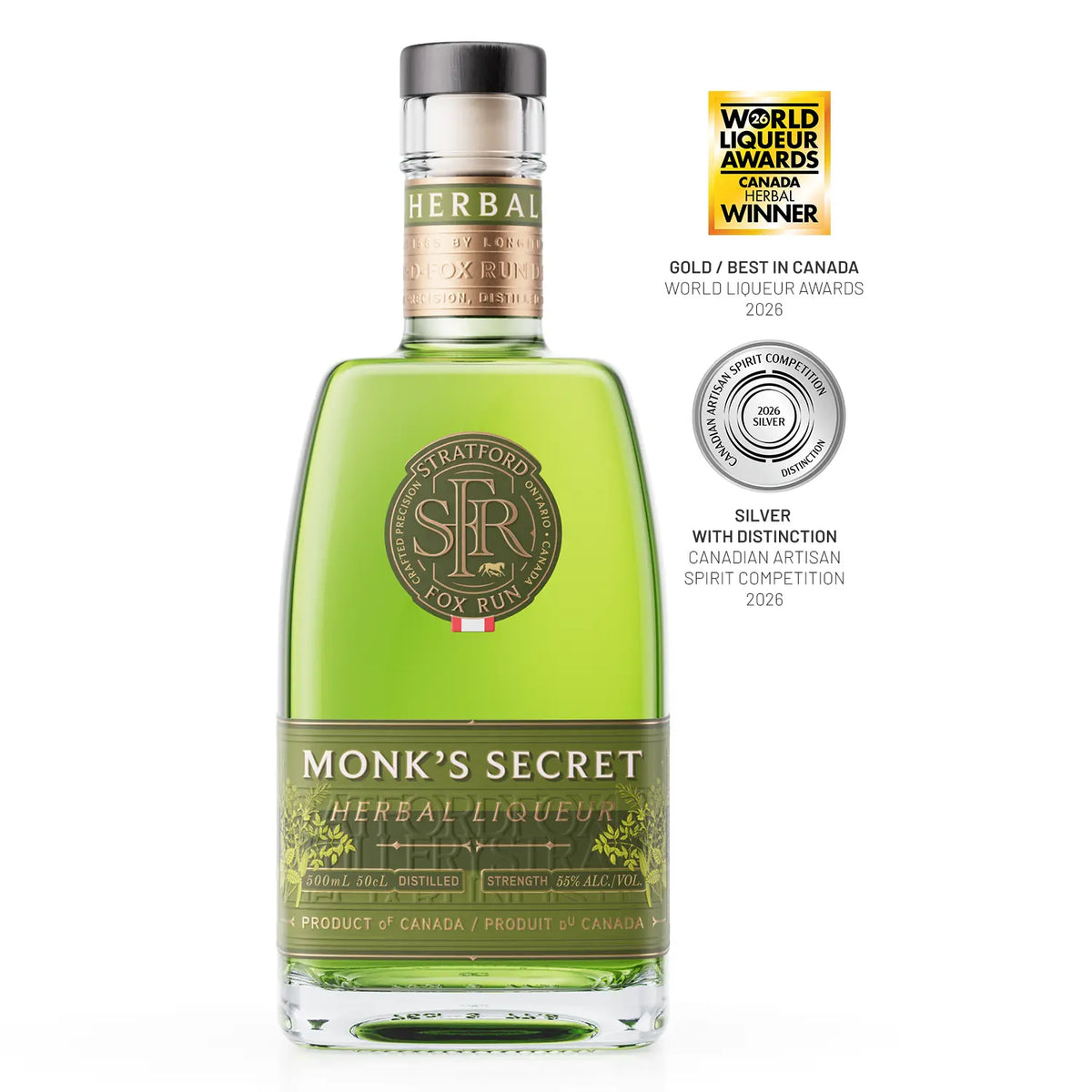 Monk's Secret — Handcrafted Herbal Liqueur